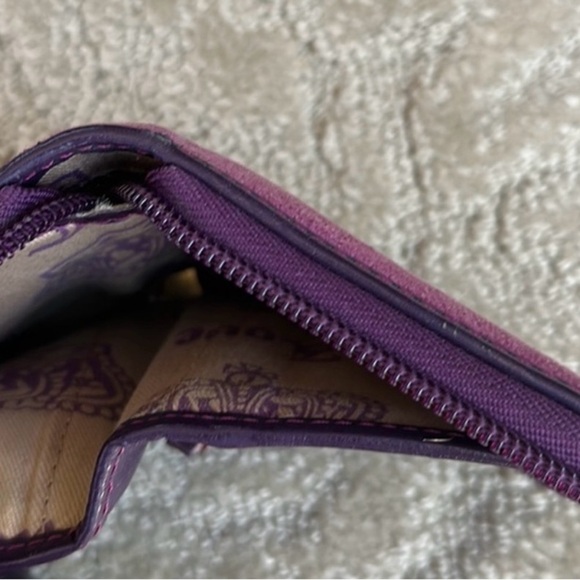 Juicy Couture Vintage Wallet Purple rare - Picture 4 of 8